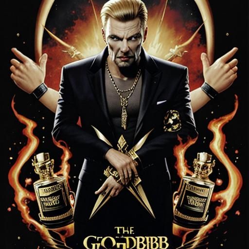 Golden Figure Created by AI