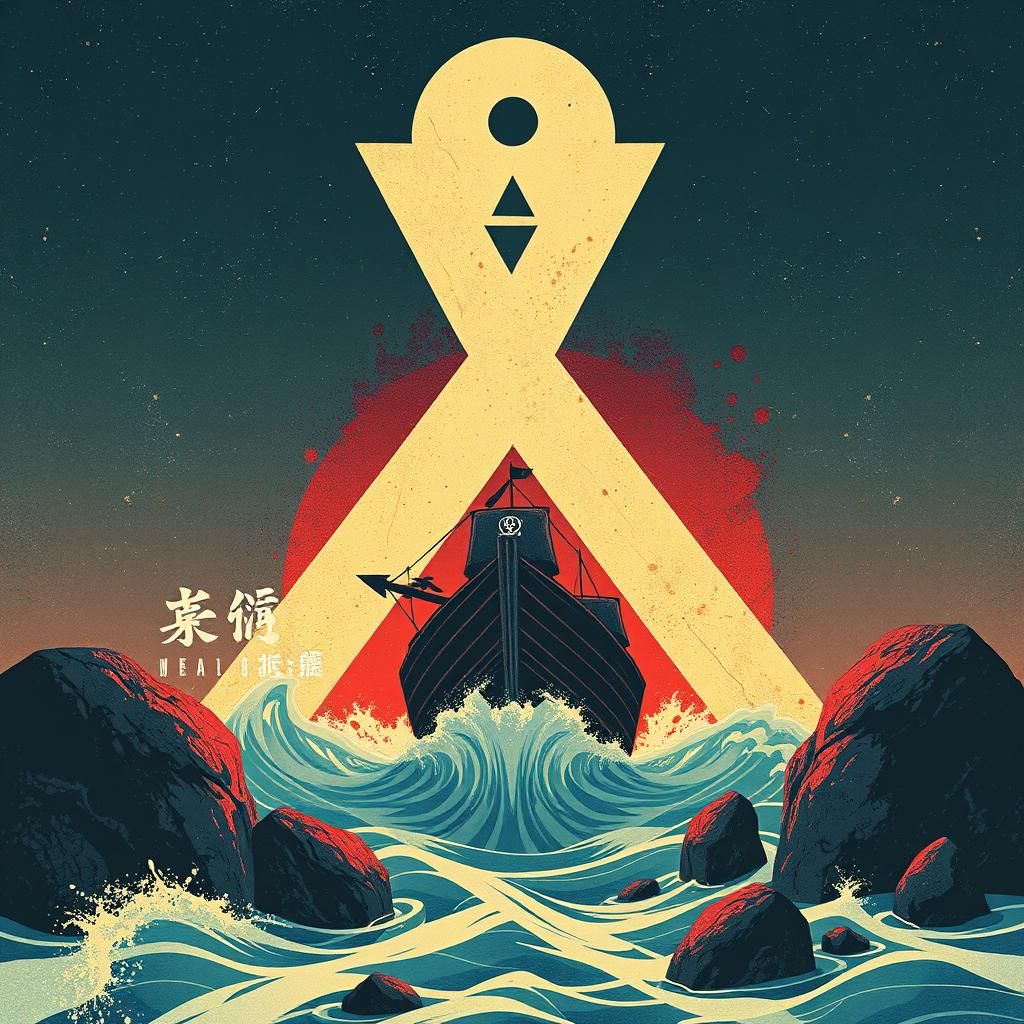 Pirate Metal Album Cover Art Illustration