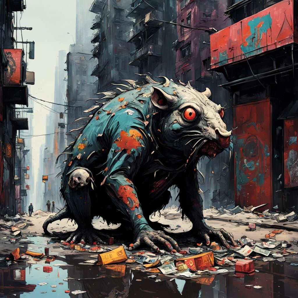 Dystopian Ode to Late-Stage Capitalism