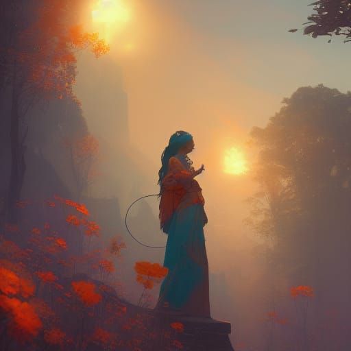 People of the Sun: Art Nouveau Concept Art
