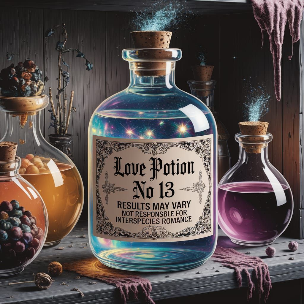Love Potion in a Dark Fantasy Setting