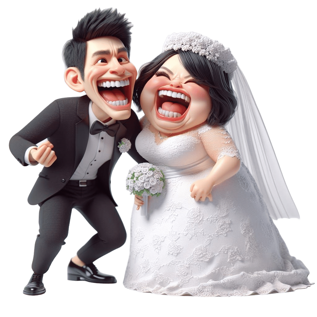 digital art, 3D caricature