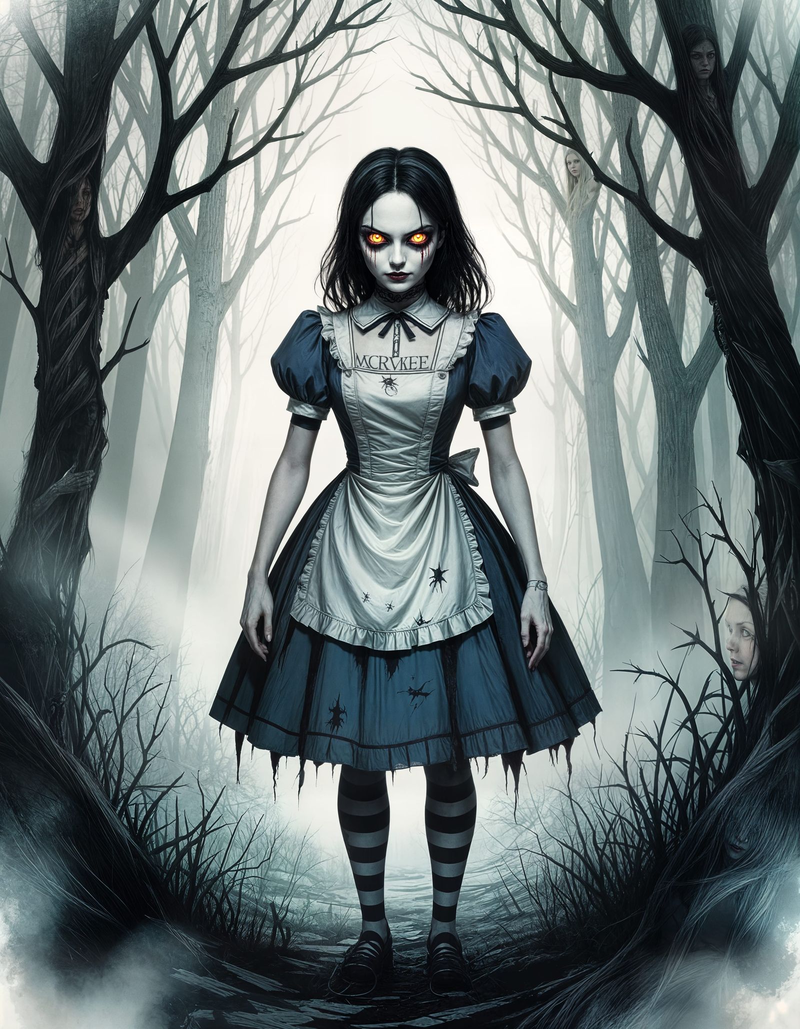 Grim Genderbent Alice in Twisted Wonderland Forest