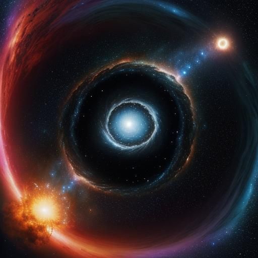 Supernova Implosion Creates a Newborn Star: Digital Matte Pa...