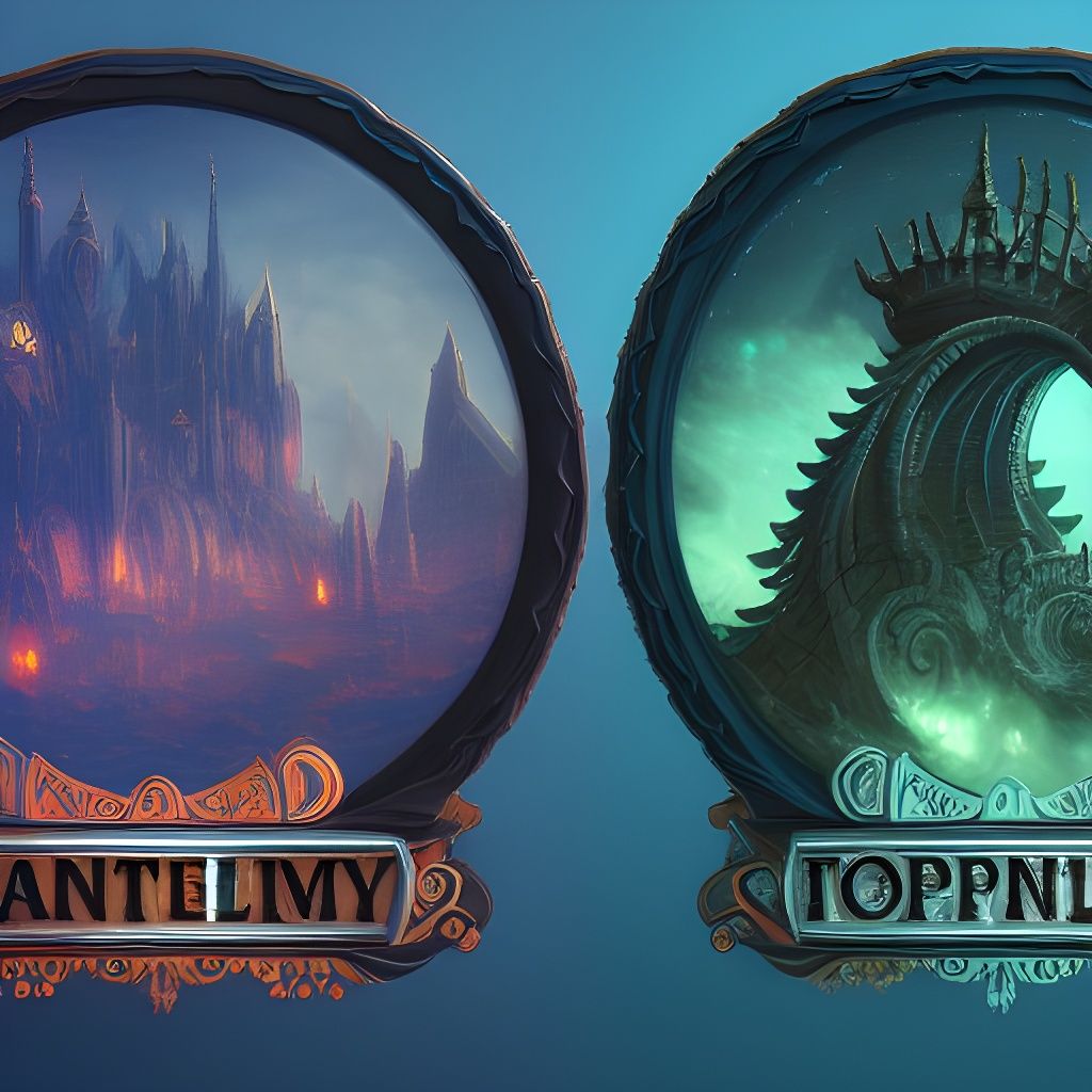 Detailed Matte Painting of Top Hourly Badge