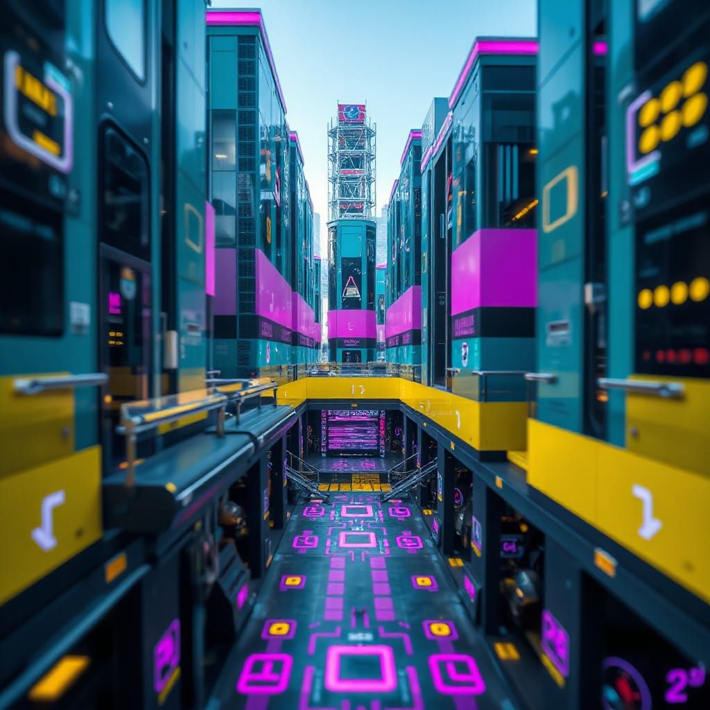 cyber nano tech city