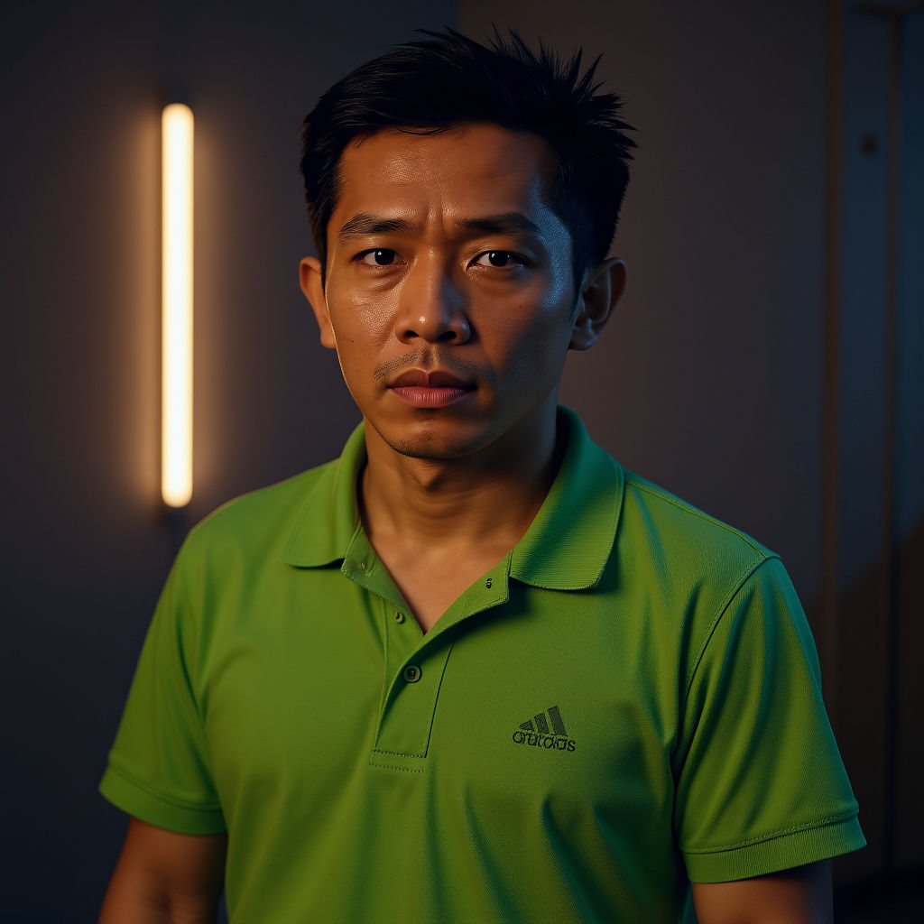 Warm Portrait in Streaming Studio with Kufi