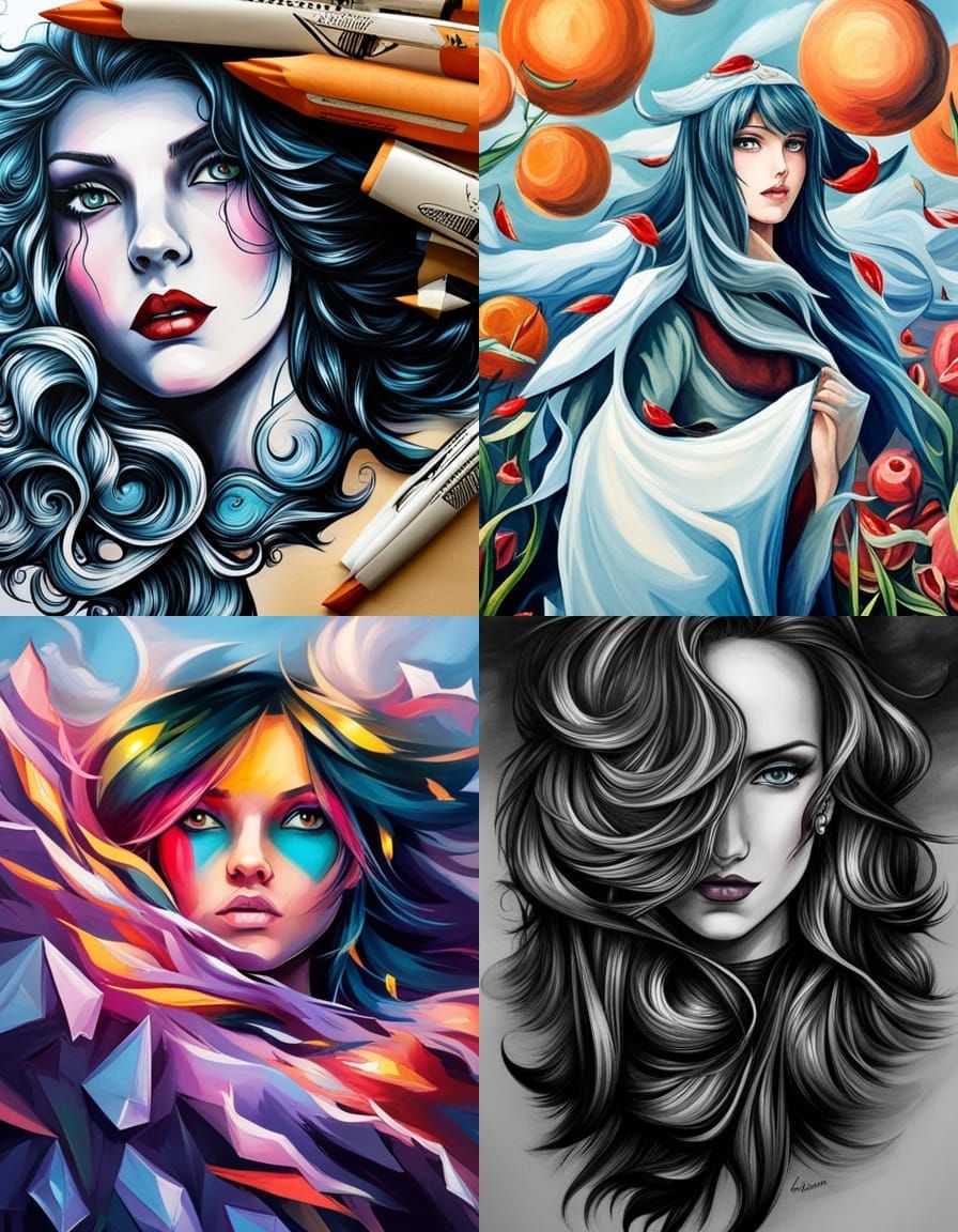 Surreal Creature in Craola Style