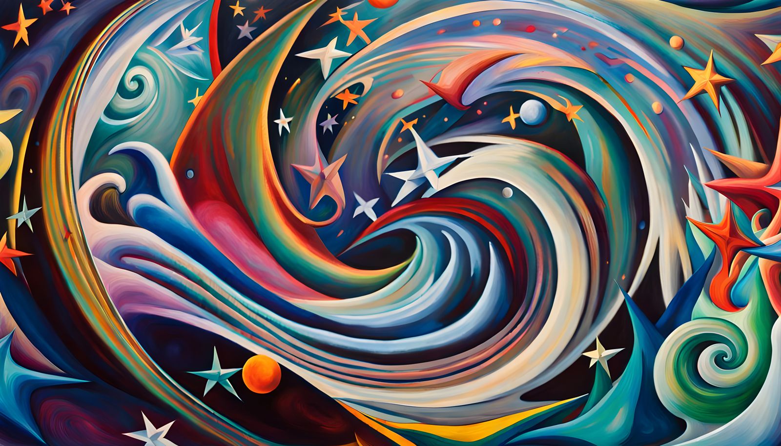 Iridescent Stars Forming from Cosmic Energy