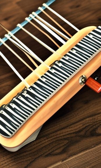 Hybrid Hawaiian Pedal Steel Guitar Melodica