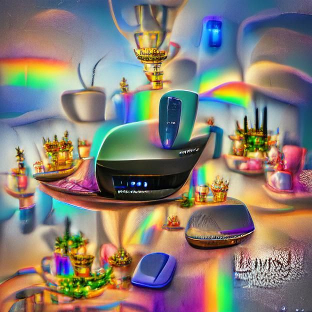 Linksys Router at Rainbow's End in Candy Land