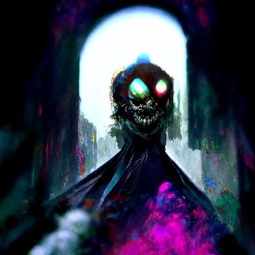 Sinister Psychedelic Nightmare by Rutkowski