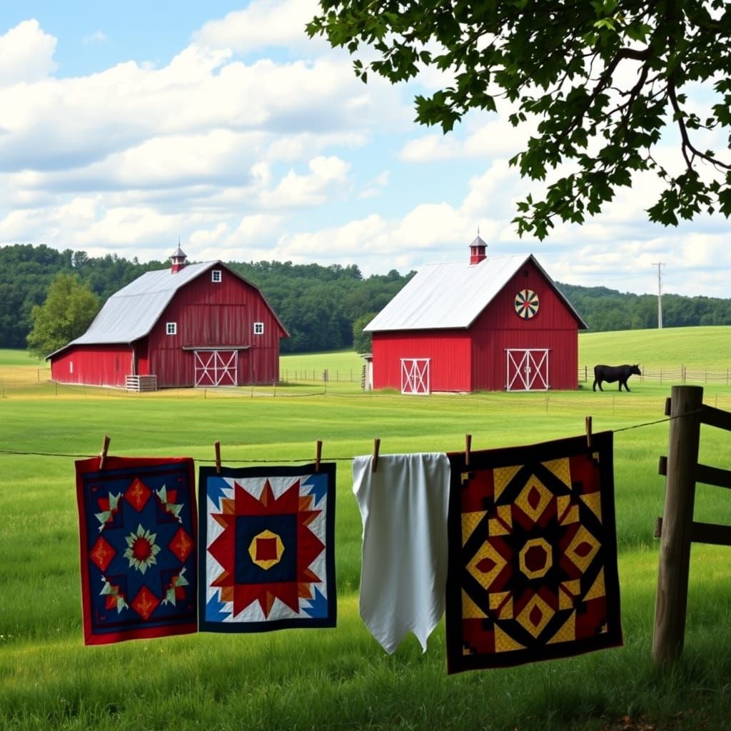 Peaceful Amish Dairy Farm in Lancaster, Pennsylvania