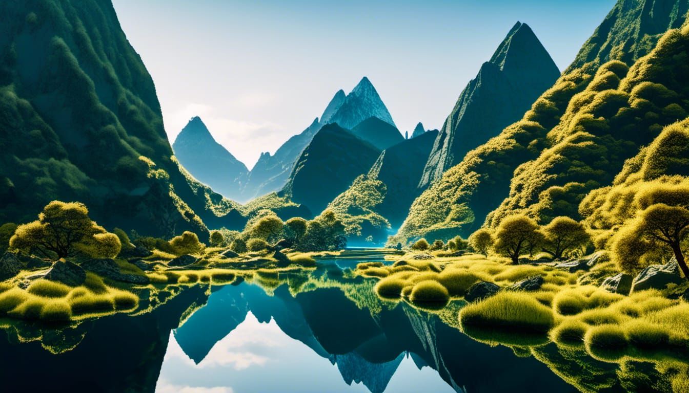 Abstract Graphic Score of Time's Flow in Modular Constructiv...