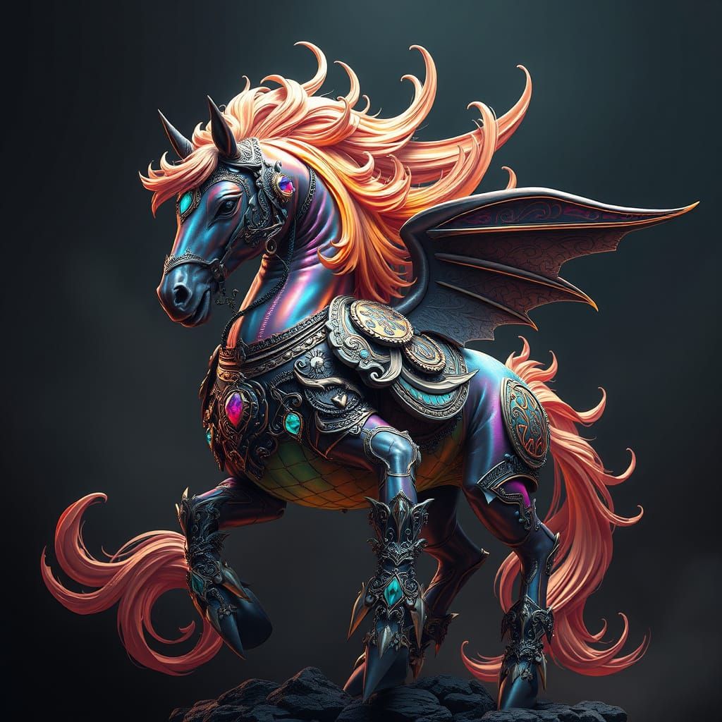 Gothic Mythical Creature of Splendor