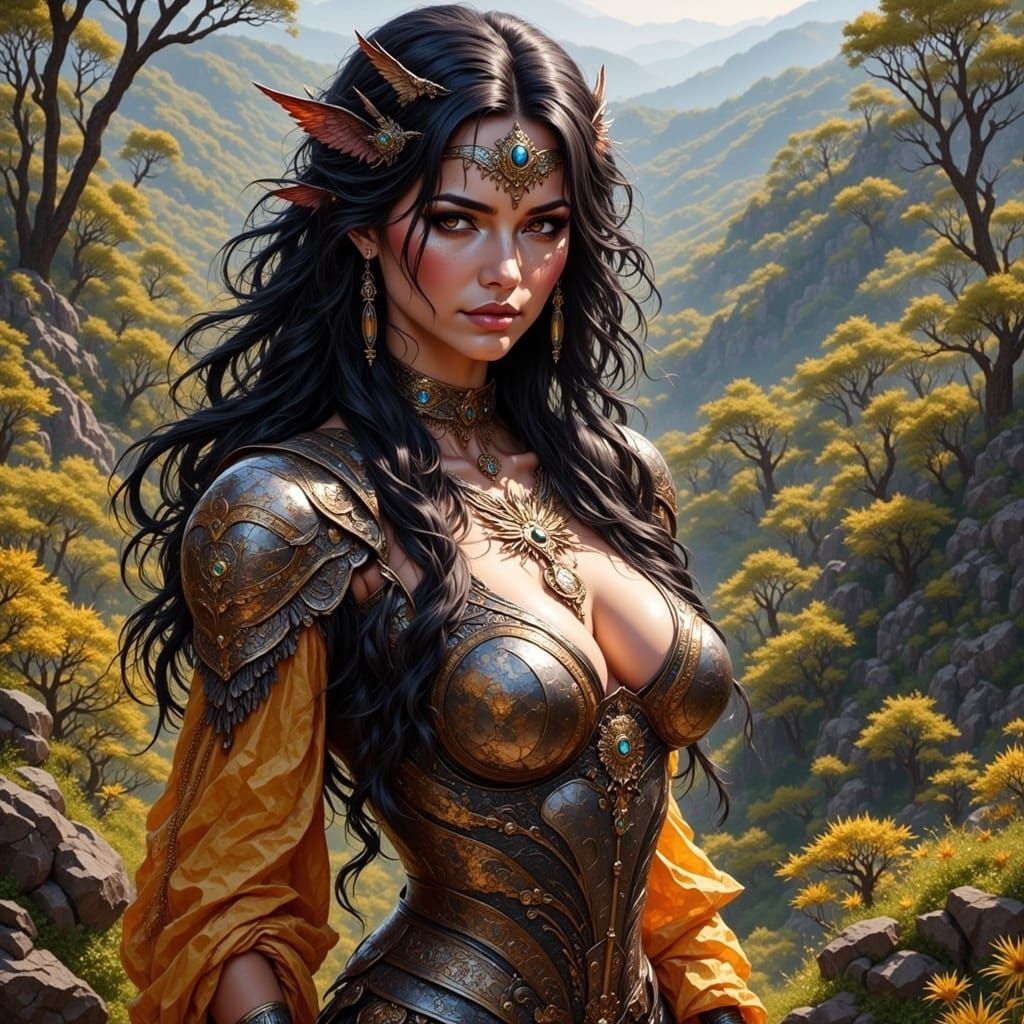 Surreal Desert Oasis