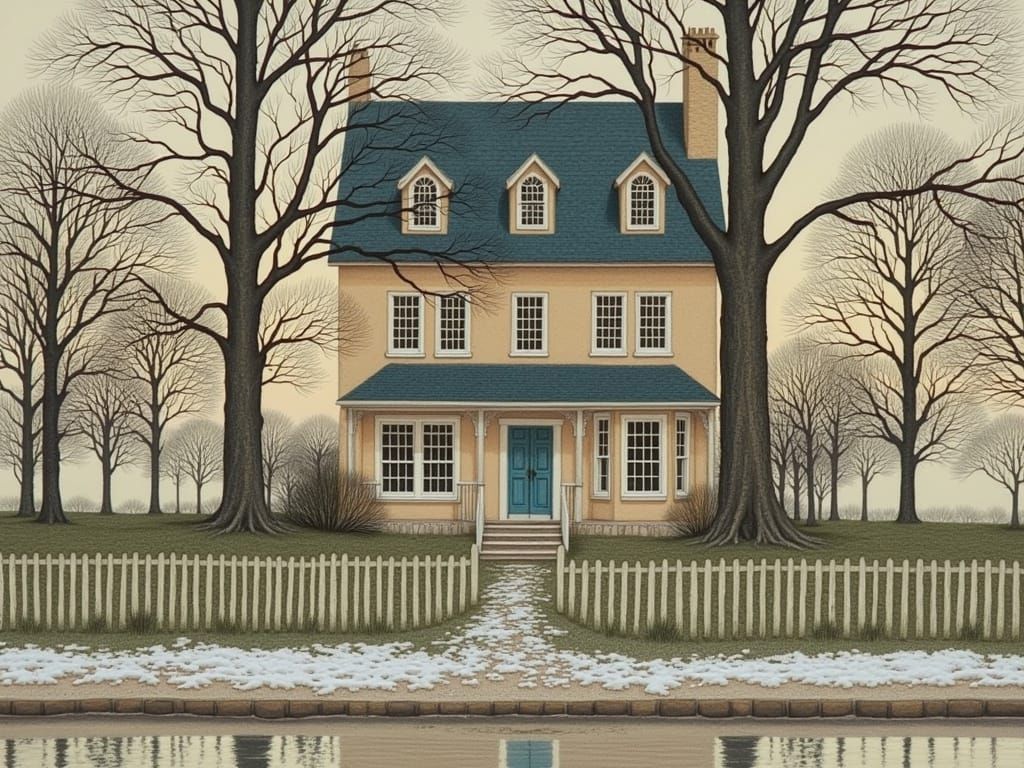 Cozy, Intricately Detailed Home Amidst a Vibrant Tree World