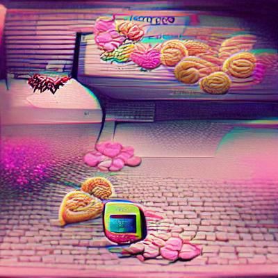 AI Generated Bittersweet Nostalgia Image