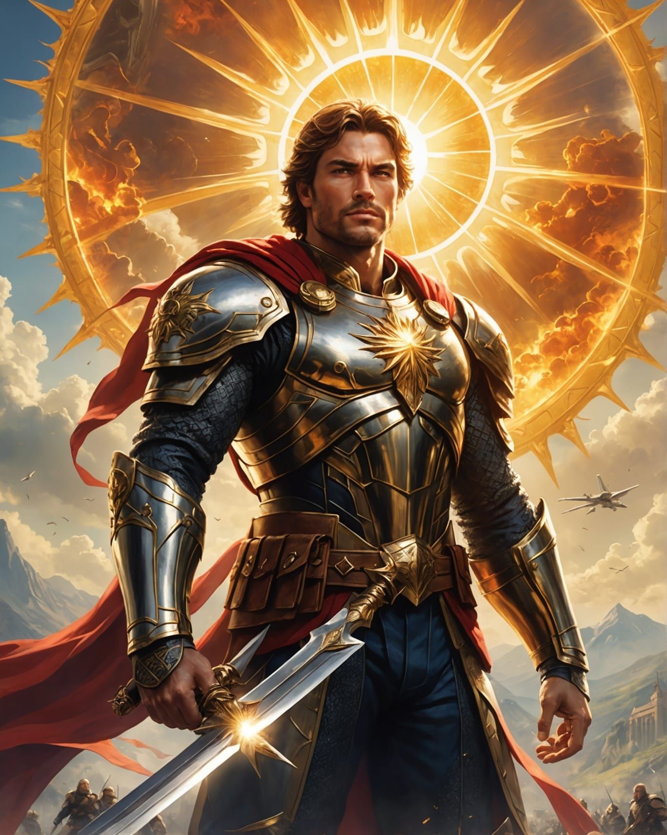 Sunlight Illuminates a Glorified Hero