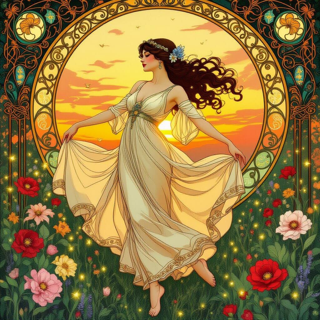 She Danced in the Meadow