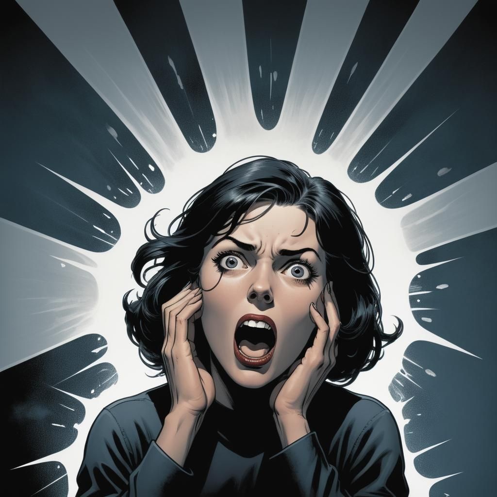 Starbuck Cylon's Cosmic Scream: A Post-Modern Comic