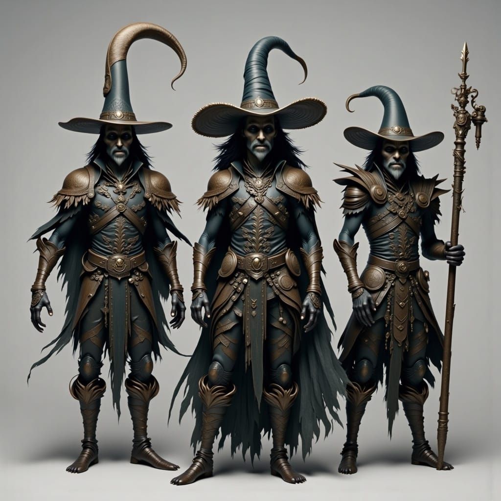 Motley Rogues in Wisps Flux Style