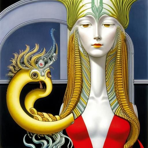 Enchanting Fairytale Illustration in Kay Nielsen Style