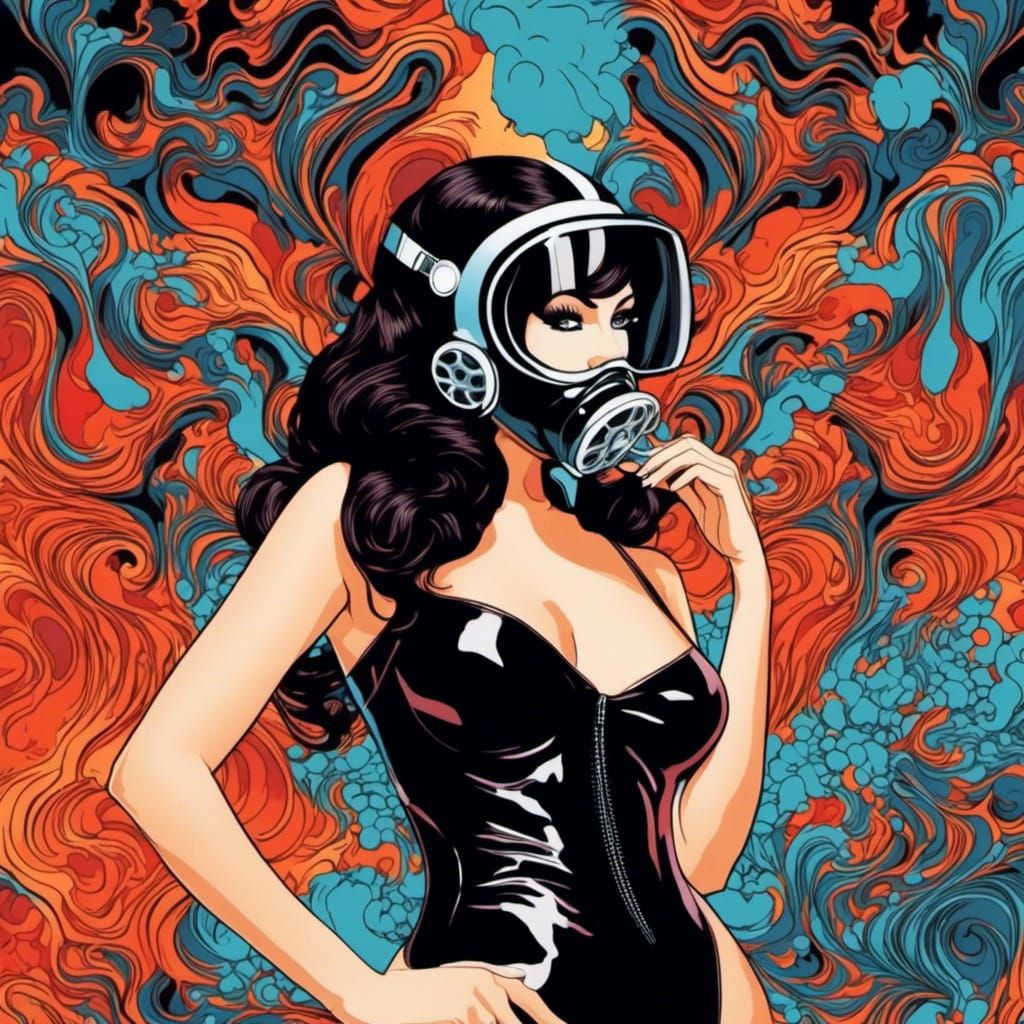 I dream of Edwige Fenech - Gasmask Memories