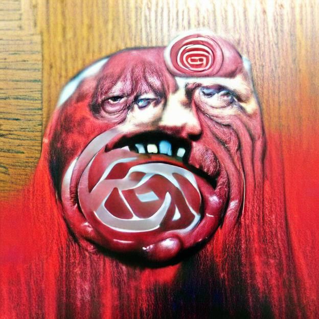 Majestic Crimson King in Striking Light