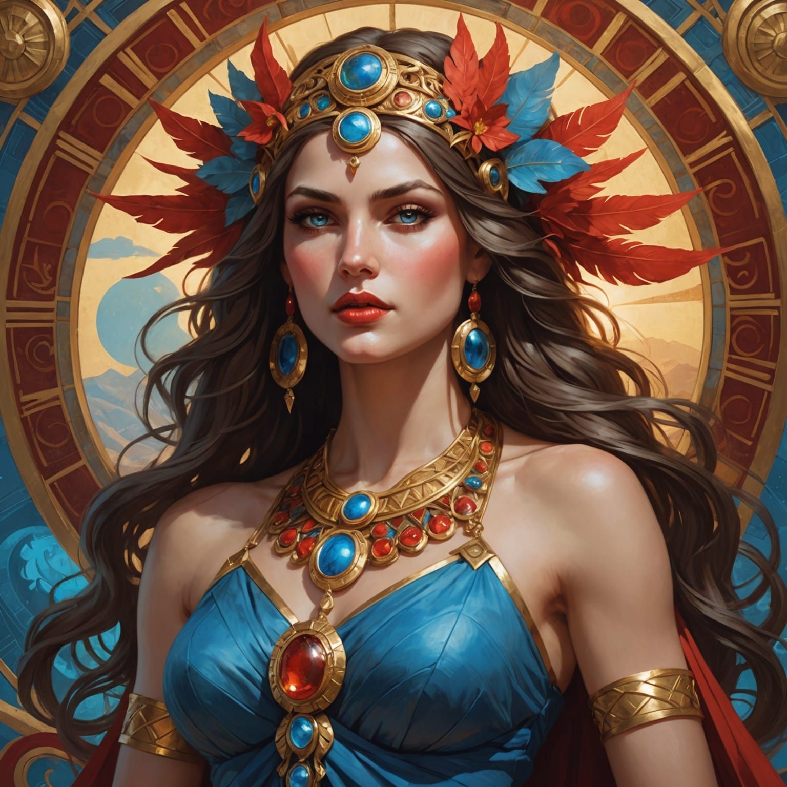 Goddesses of Fertility, Earth, Sun and Beauty