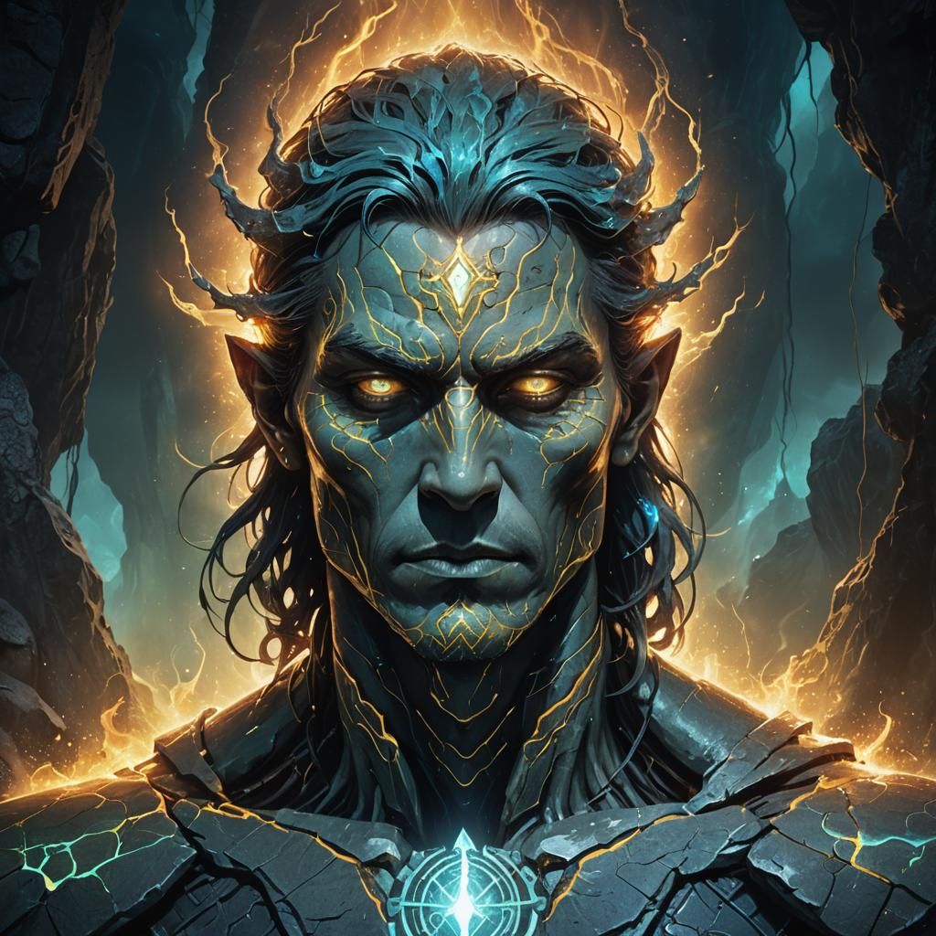 Ethereal Burden: Fantasy Portrait in Unreal Engine 5