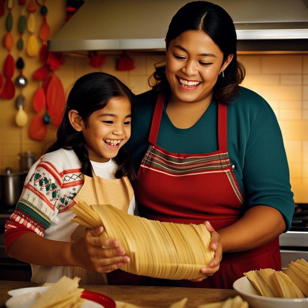 Christmas Tamales: A Heartwarming Family Portrait