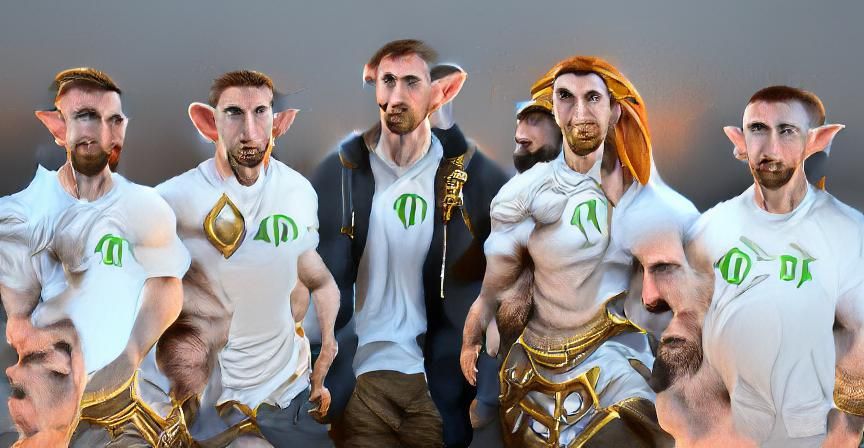 Amalgamation of Personalities: Digital Art in 8K