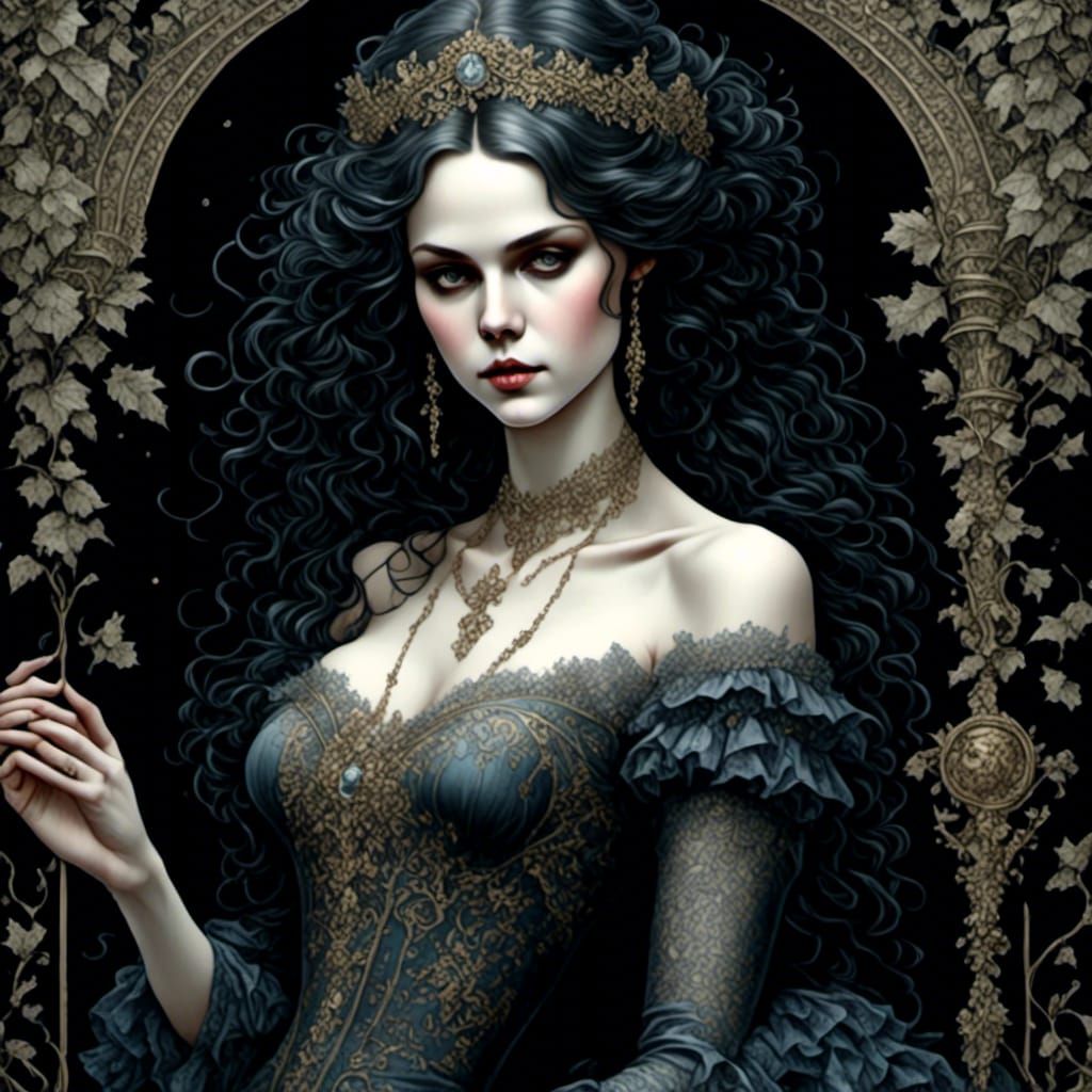 Dark Debutante in LORA Style