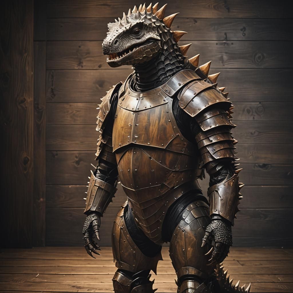 Ankylosaurus Armor: Gothic Palaeo Art Concept