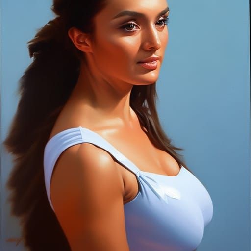 Sonya: Oil Painting Portrait