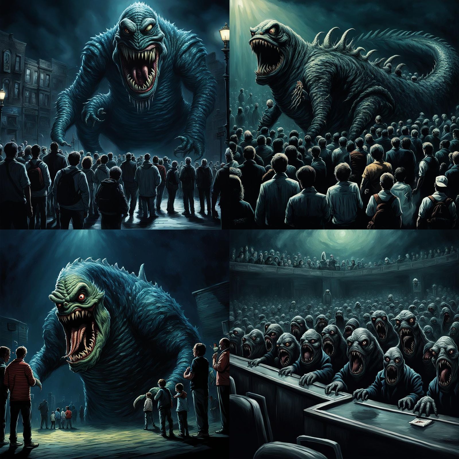 Sea Monster Waits for Comedy Movie