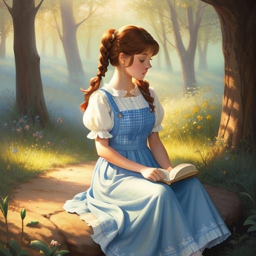 Dorothy in Whimsical Watercolor