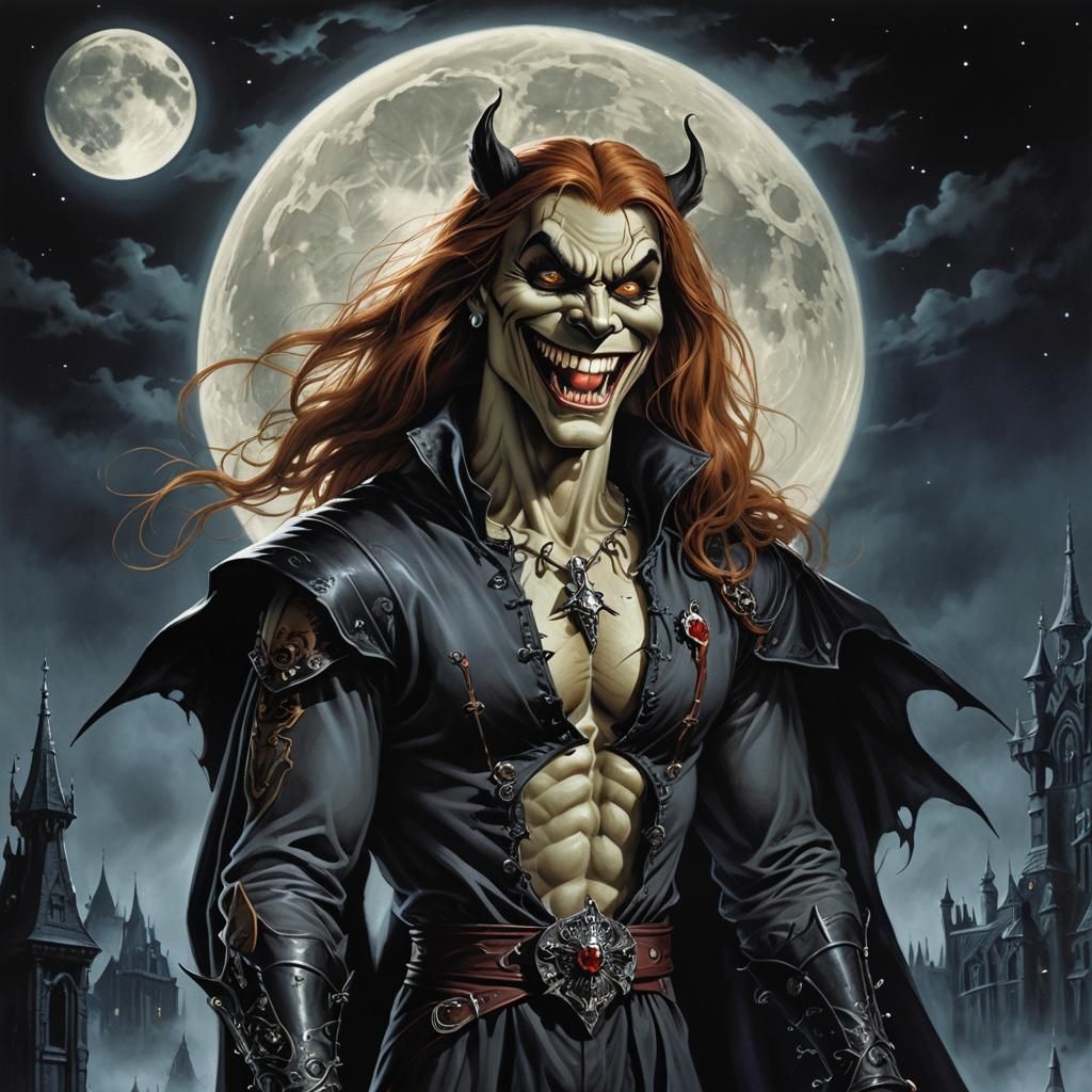 Scooby Doo as a Vampire, wow ole Scooby is out there