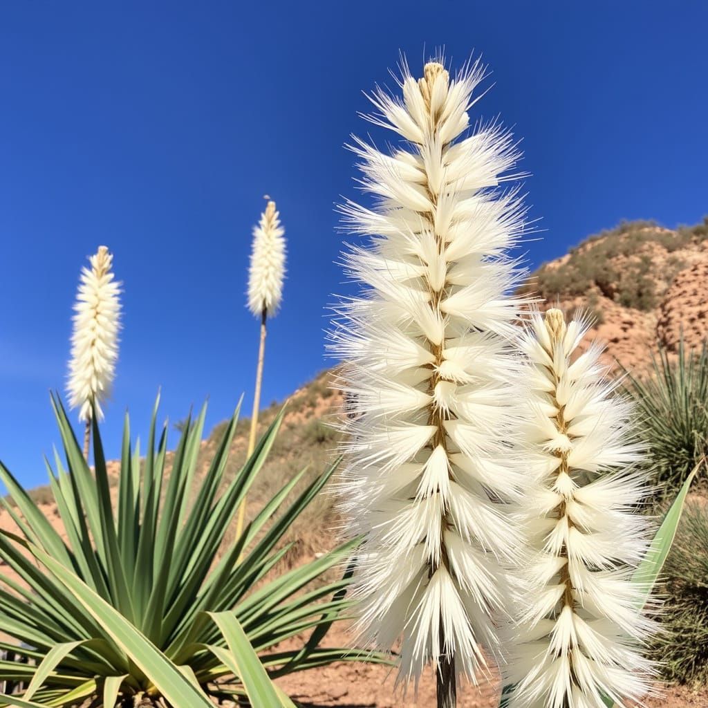 AI Yucca Plant Rendering