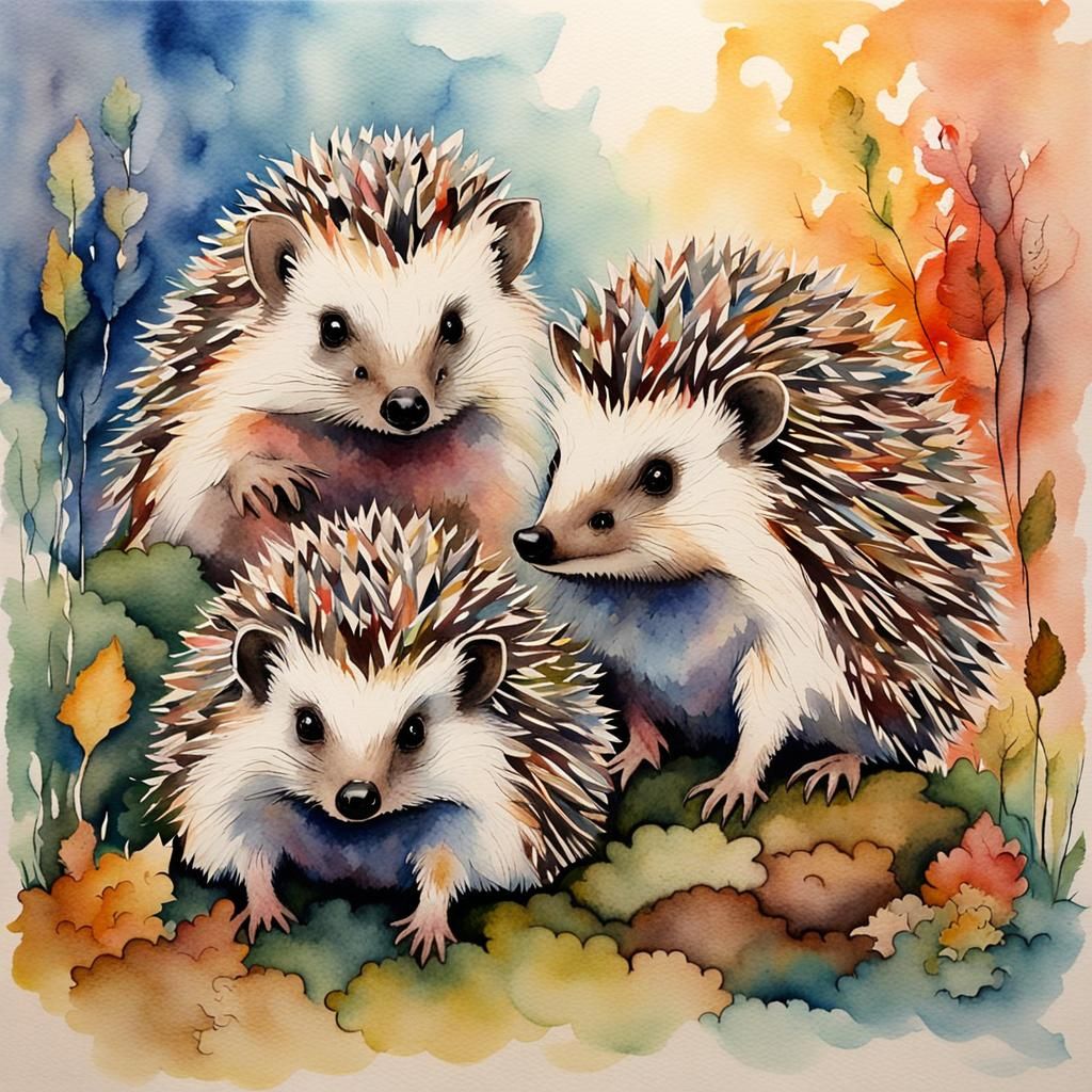 Hedgehog family
