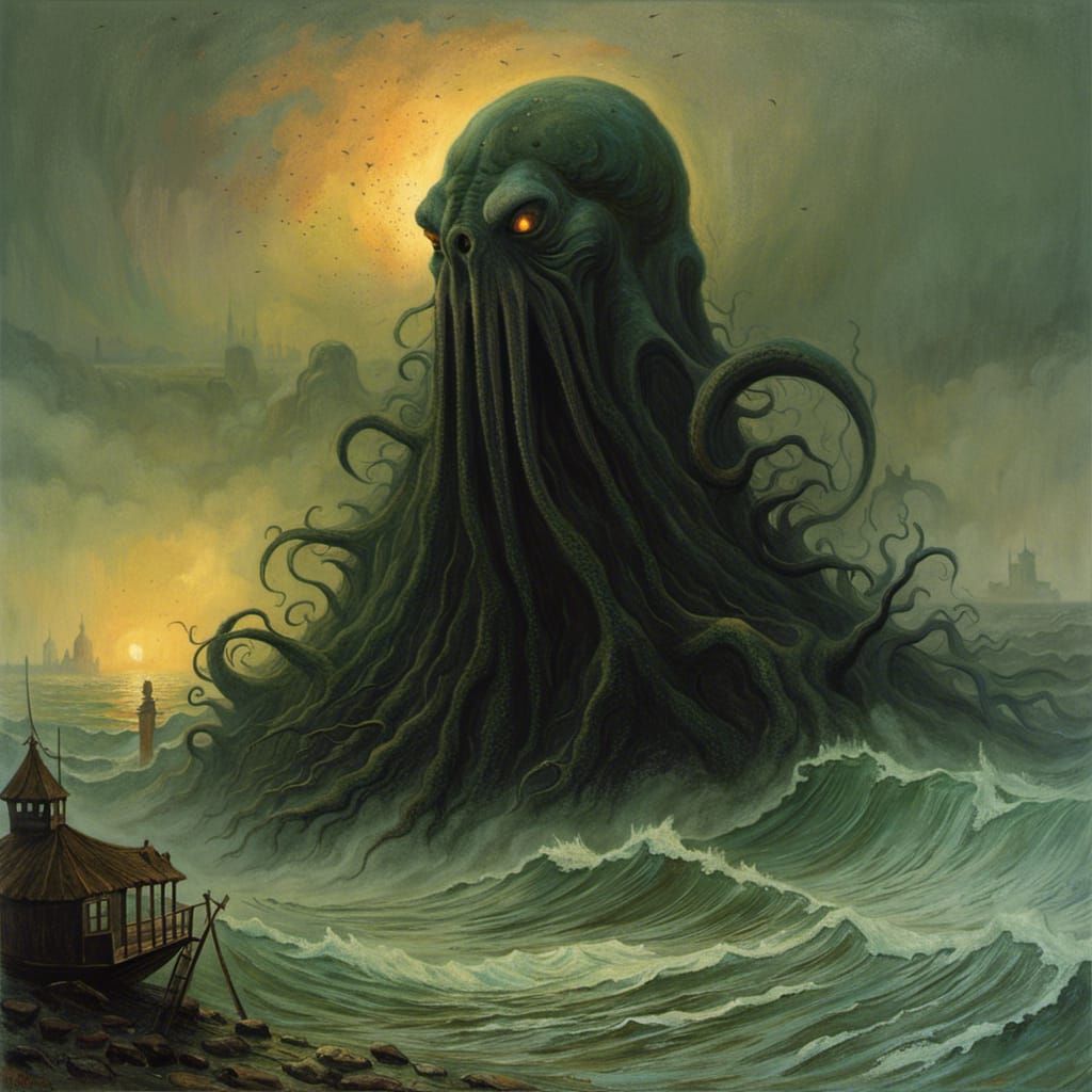 Cthulhu's Fury: A Coastal Town's Doomsday
