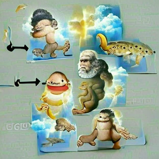 God Evolution Concept Art
