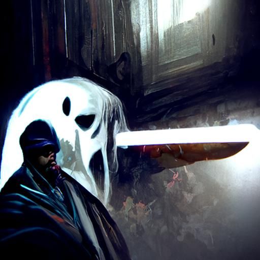 Sinister Ghostface with Knife