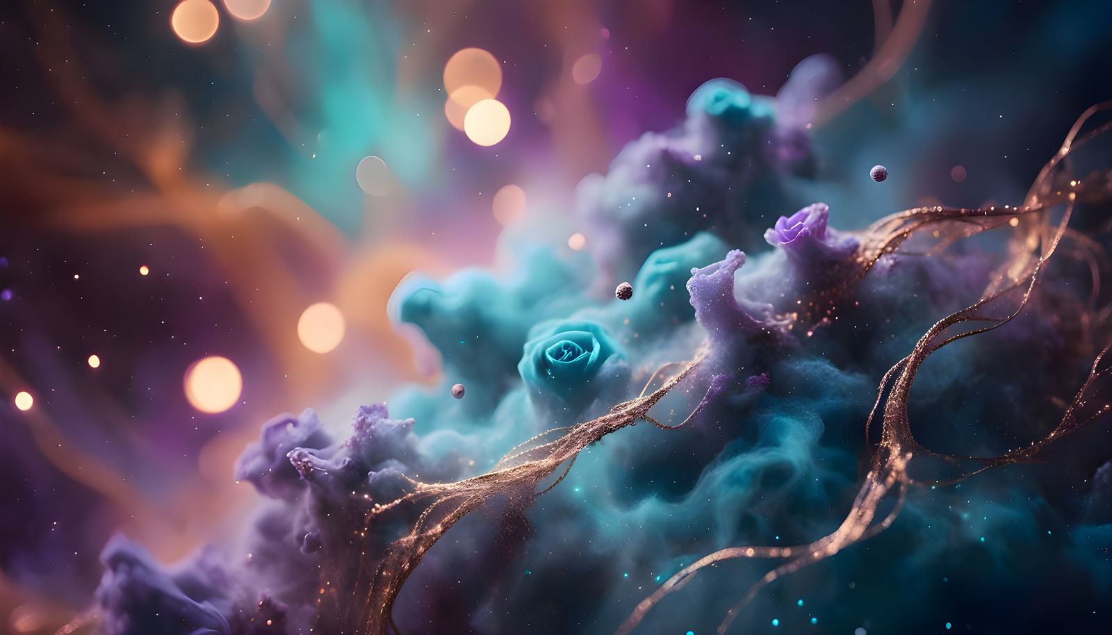 Orion Nebula Close-up in Space Telescope Style