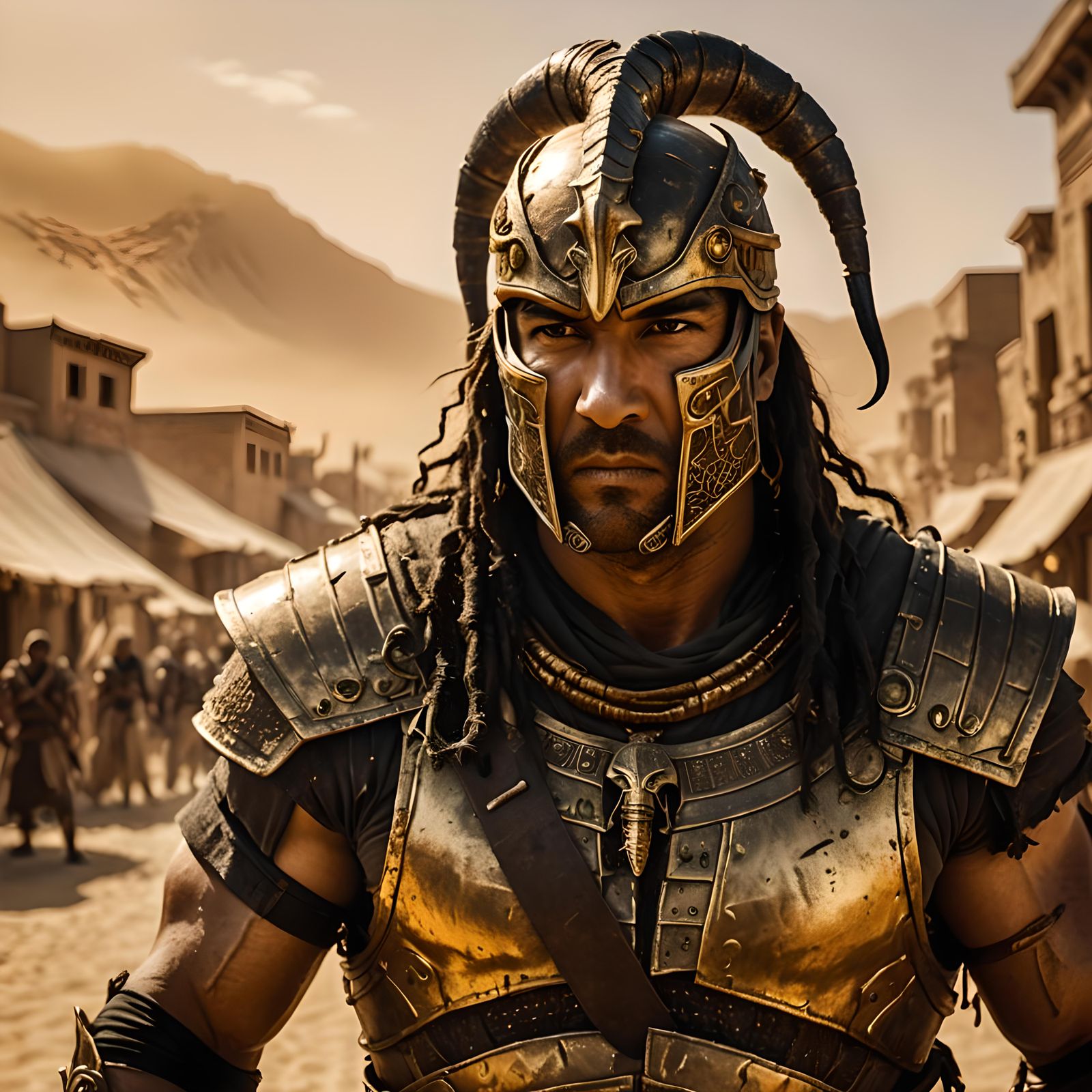 Cinematic Scorpion King Live-Action Film Still