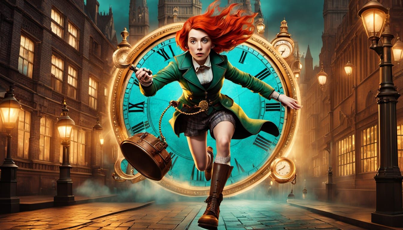 Steampunk Detective Investigates London Fog