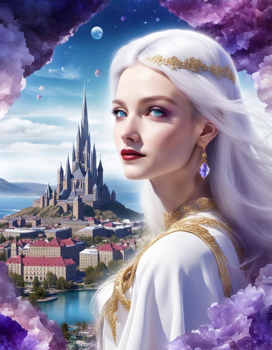 Atlantis Golden Age Nordic Prince in Detailed Matte Painting