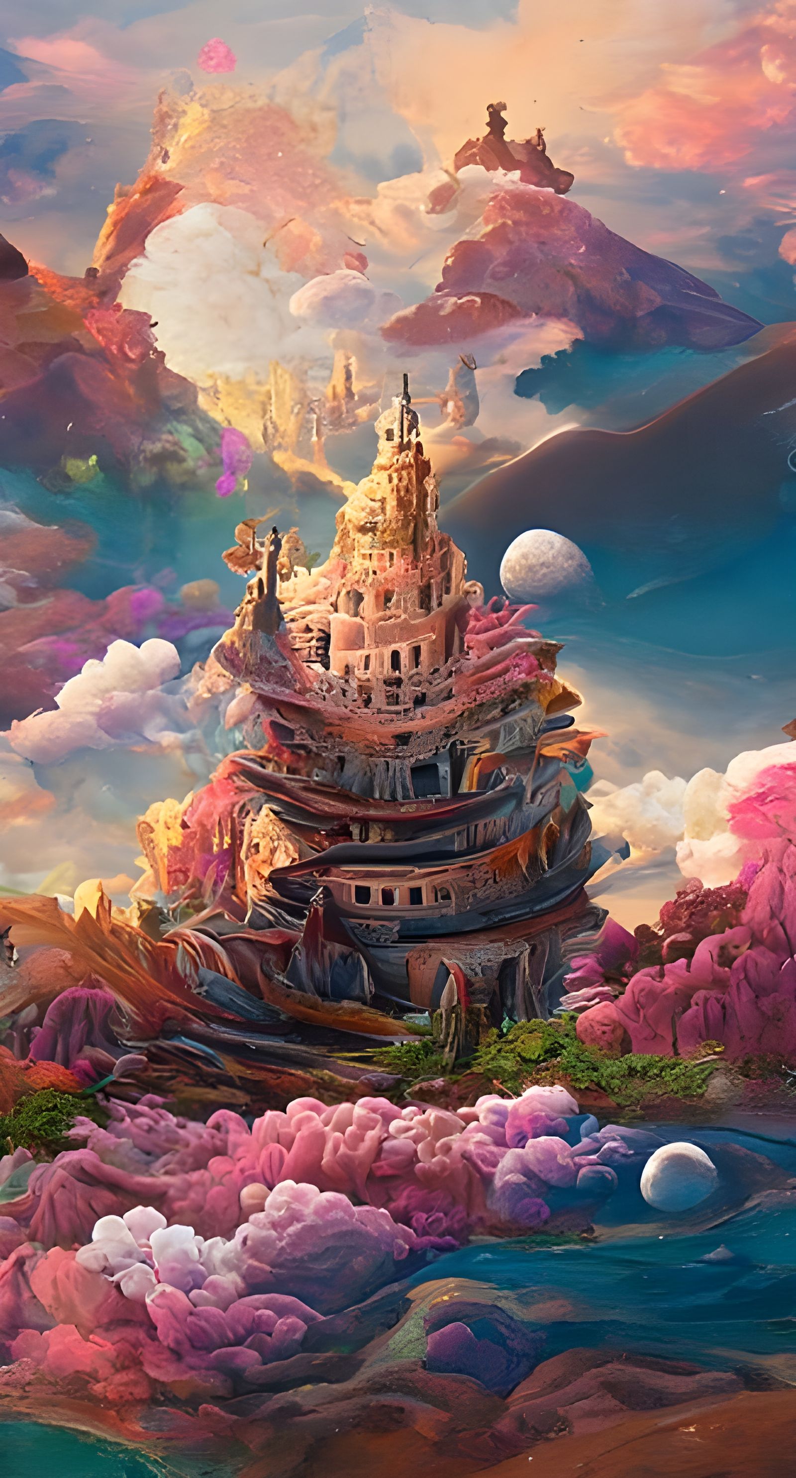 Cotton Candy Castle