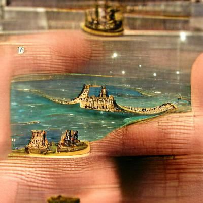 Atlantis as a Miniature Model